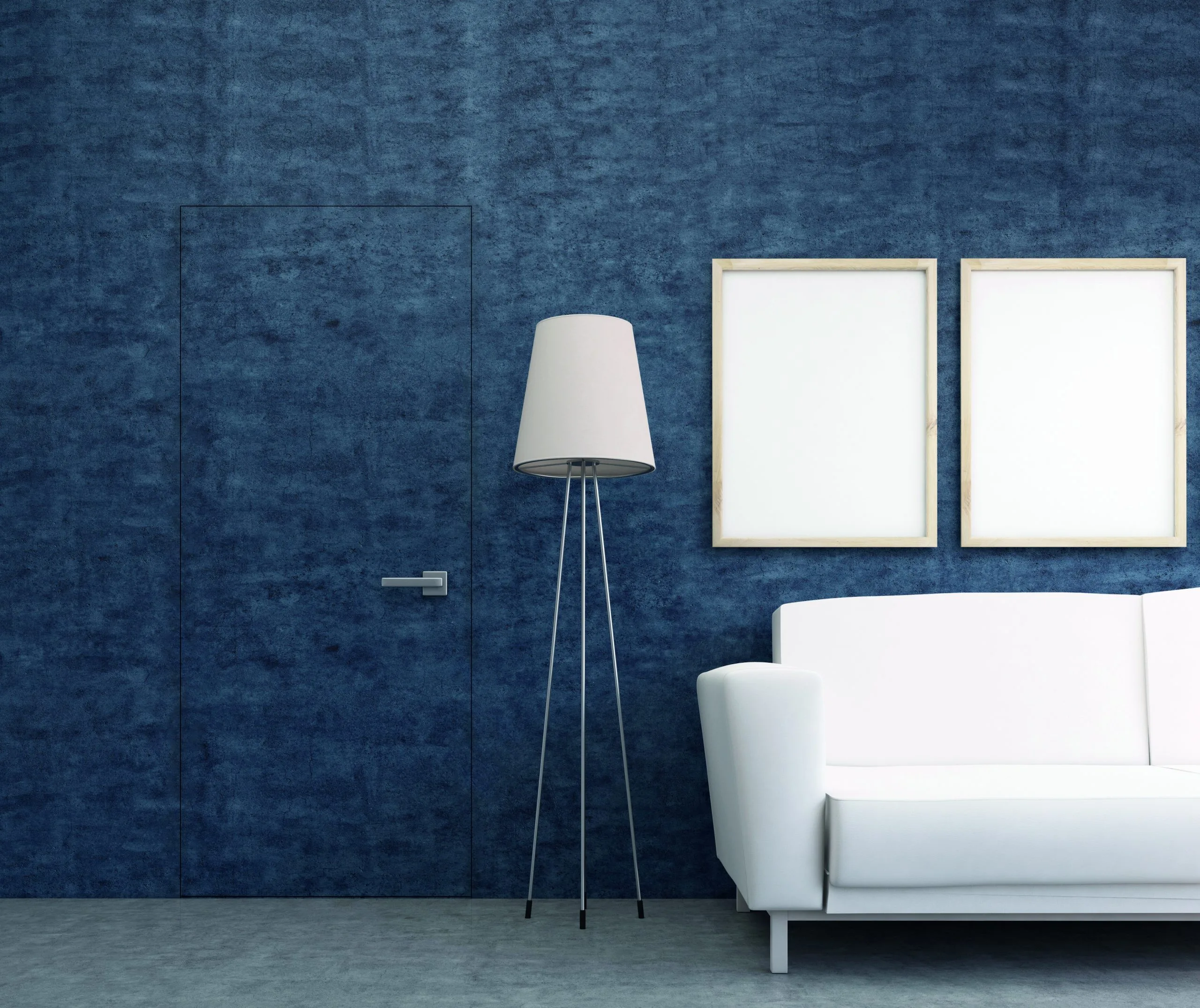 Montaż drzwi ukrytych w nowoczesnym wnętrzu